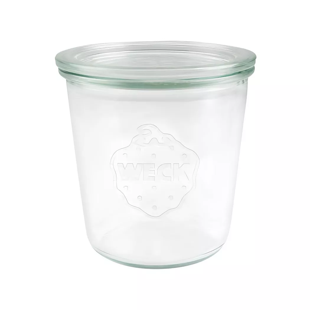 WECK - Einmachgläser-Set, 580 ml, Transparent