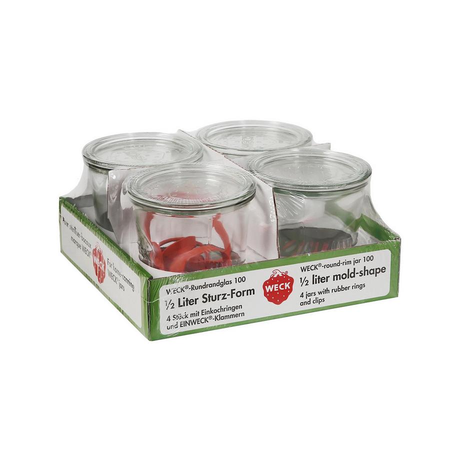 WECK Lot bocaux à conserves Chute 