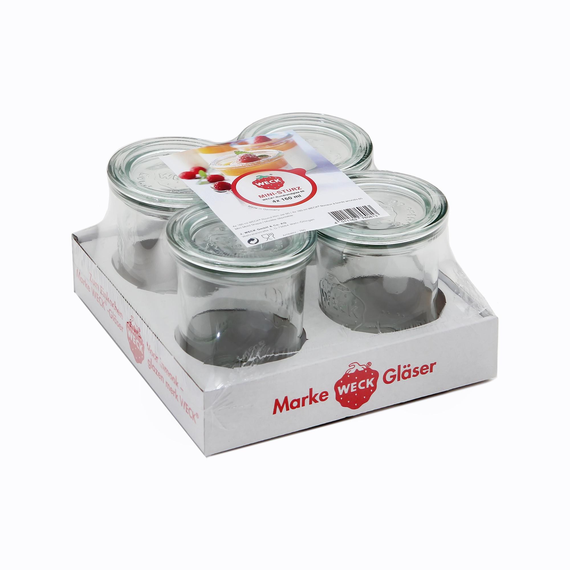 WECK Set barattoli da conserva Mini architrave 