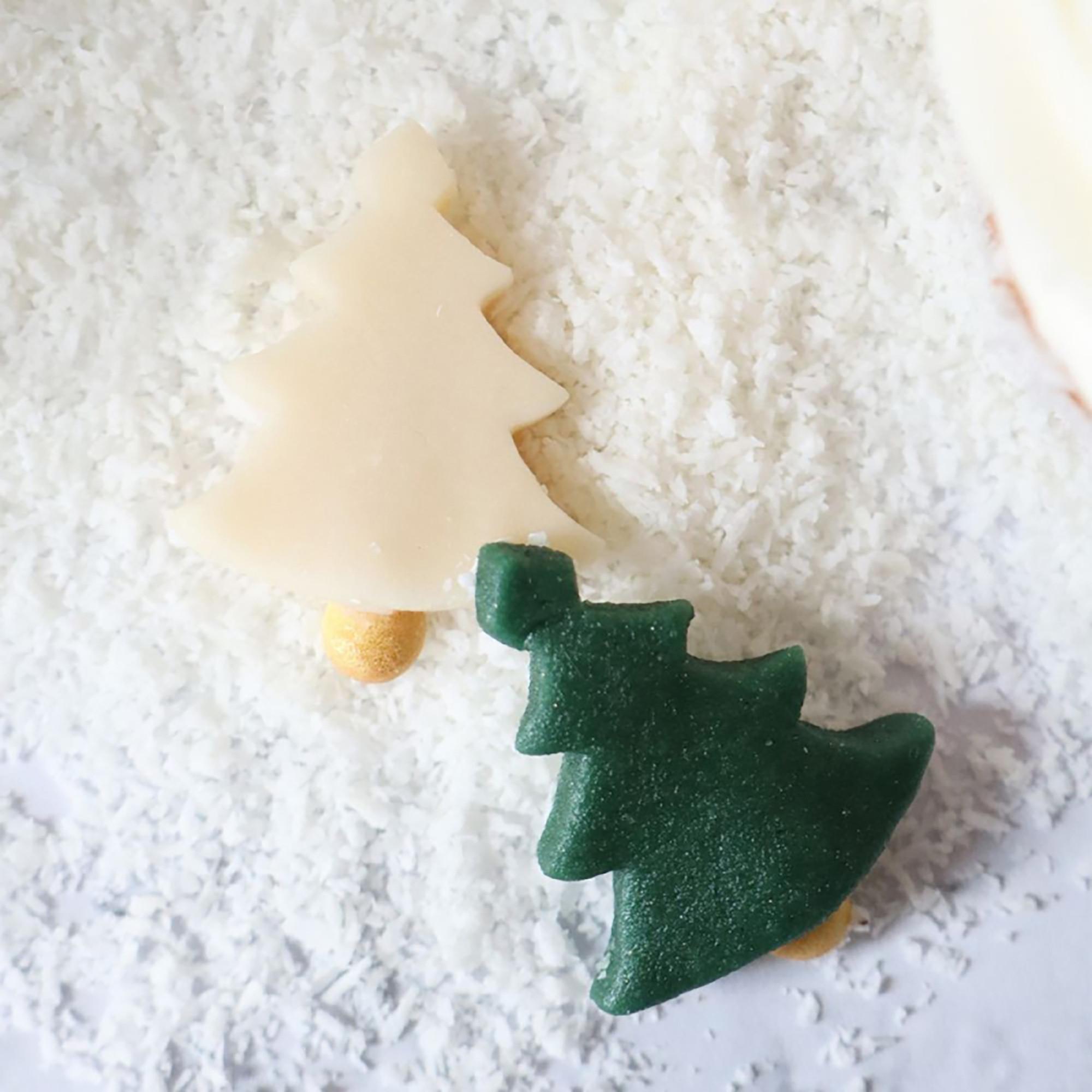 ScrapCooking Sucre de décoration Pâte d'amande X-Mas Sapin 