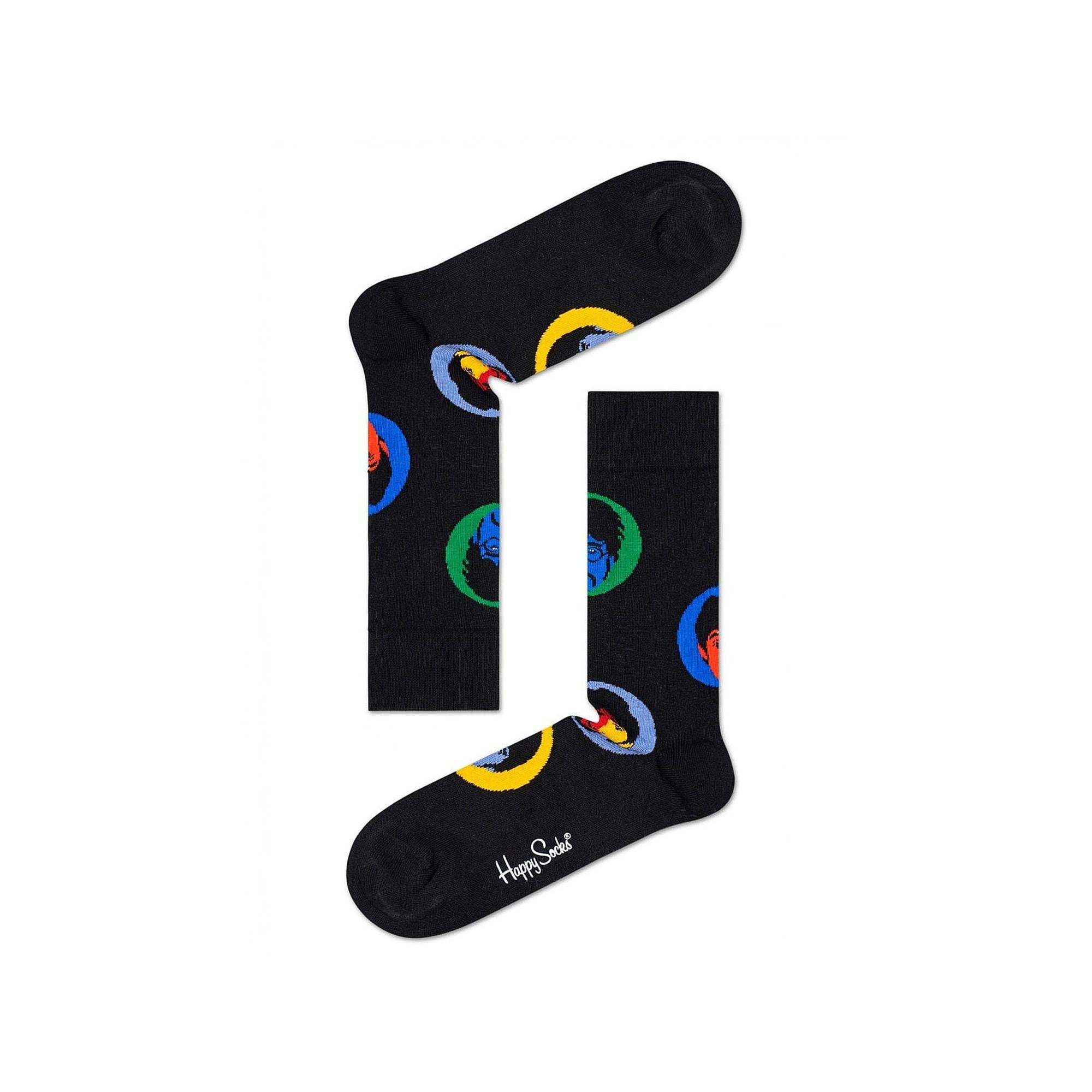 Happy Socks Beatles Silhouettes Sock Chaussettes hauteur mollet 