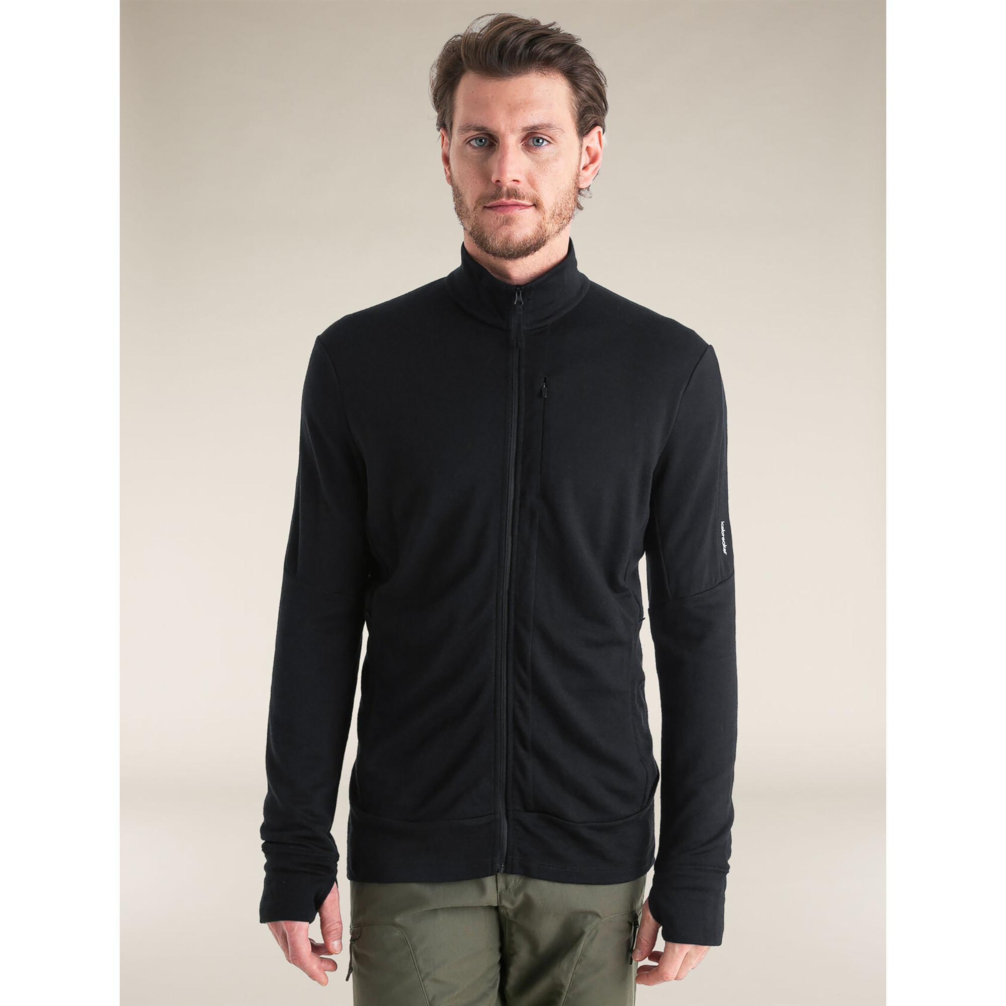 Icebreaker Quantum IV LS Zip Thermoshirt, langarm 