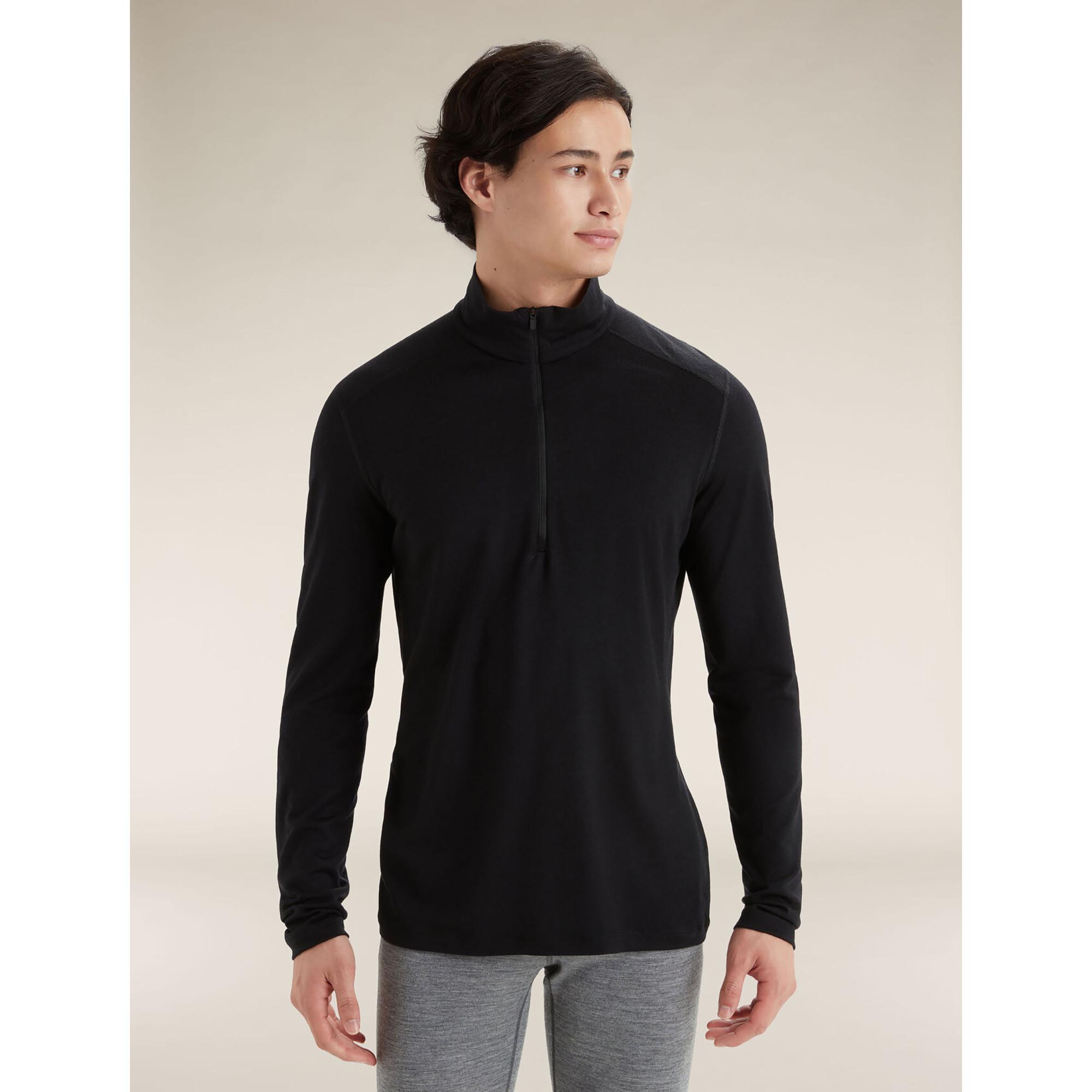 Icebreaker Oasis LS Half Zip Haut thermique, manches longues 