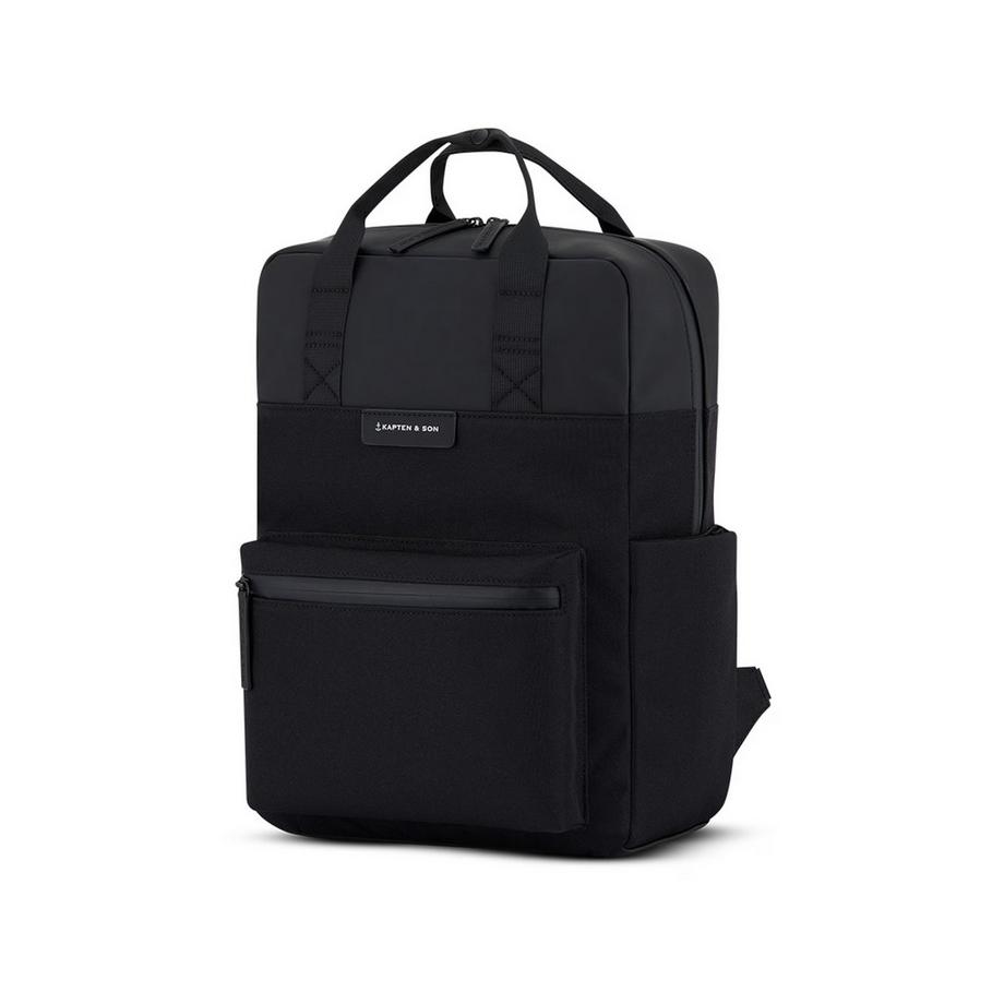Kapten & Son Bergen Pro All Black Zaino  