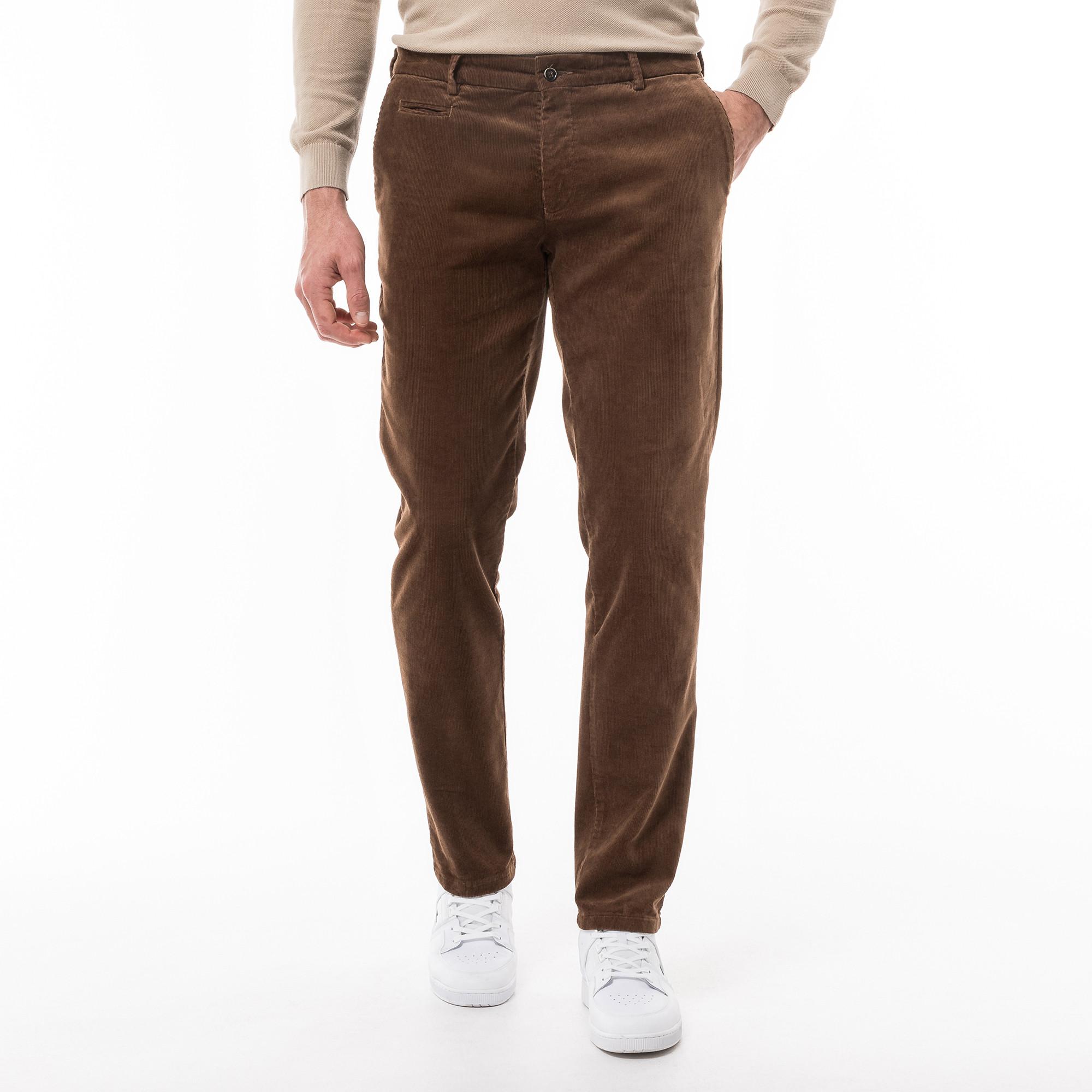 Manor Man  Chino velours, slim fit 