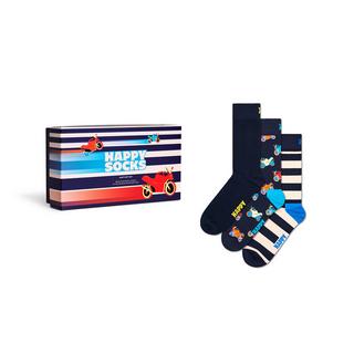 Happy Socks 3-Pack Navy Gift Set Gambaletti, 3-pack 