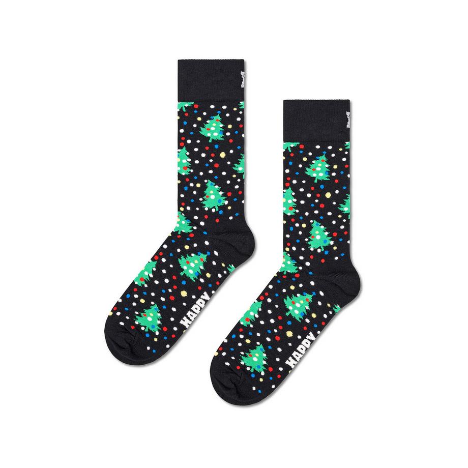 Happy Socks Holiday Tree Gift Set Crew Socken Duopack  