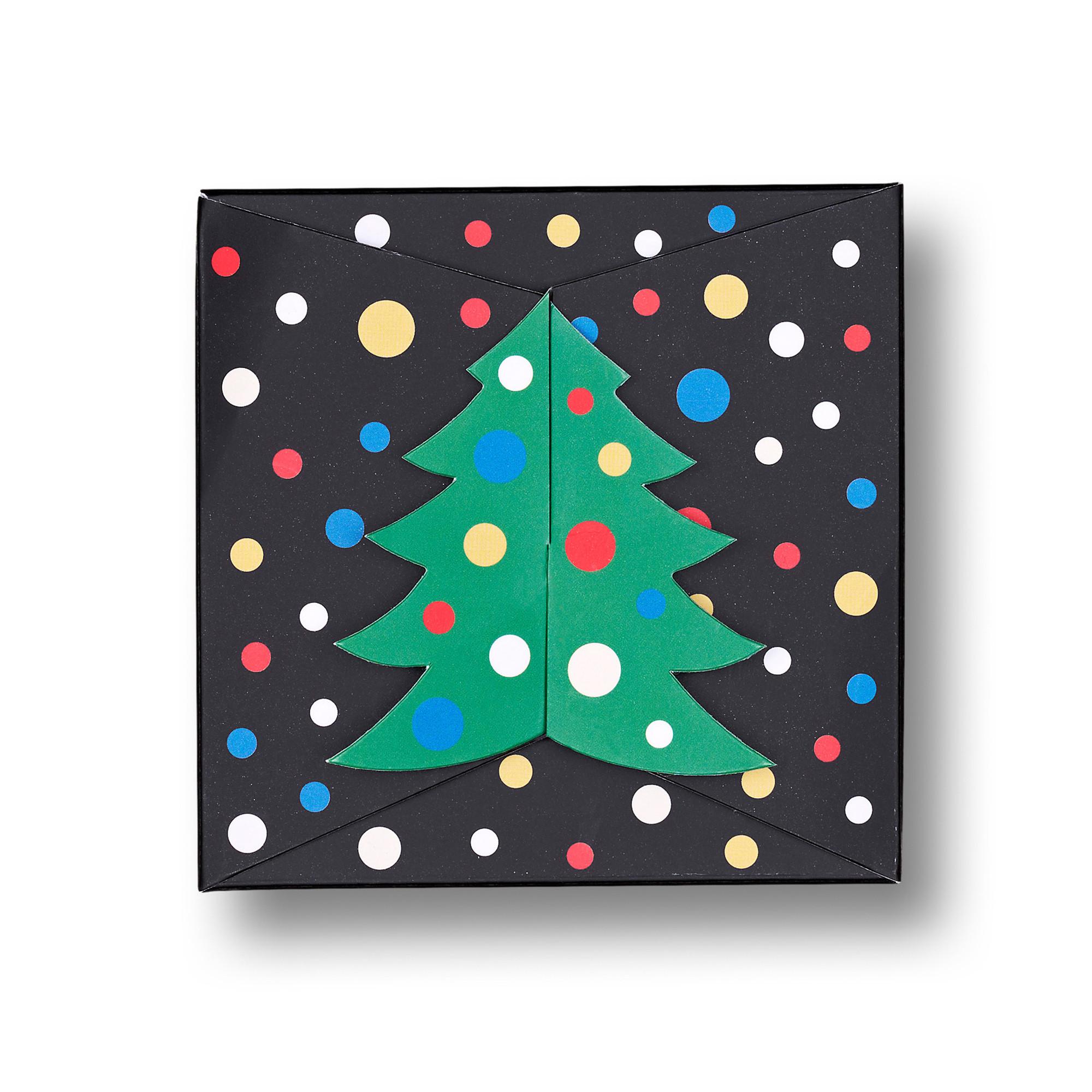 Happy Socks Holiday Tree Gift Set Calze Crew Duopack  