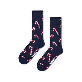 Happy Socks 3-Pack Holiday Navy Gift Set Lot de 3 paires de chaussettes, hauteur mollet 