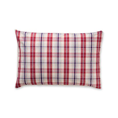 Manor Foresto Taie d'oreiller à carreaux en flanelle  