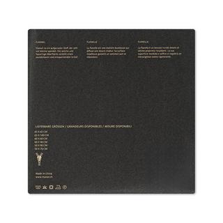 Manor Foresto Taie d'oreiller à carreaux en flanelle  