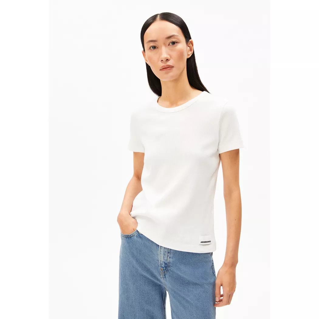 ARMEDANGELS T-Shirt IDAARA weiss   L damen
