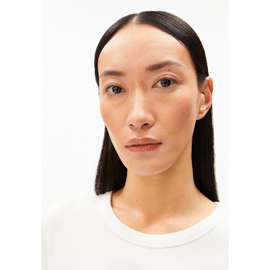 ARMEDANGELS T-shirt côtelé à manches courtes  