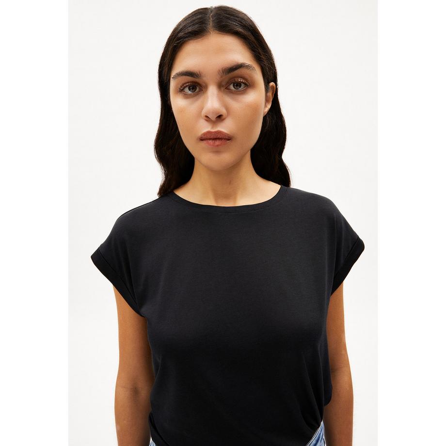 ARMEDANGELS T-Shirt Col Rond Manches Courtes  