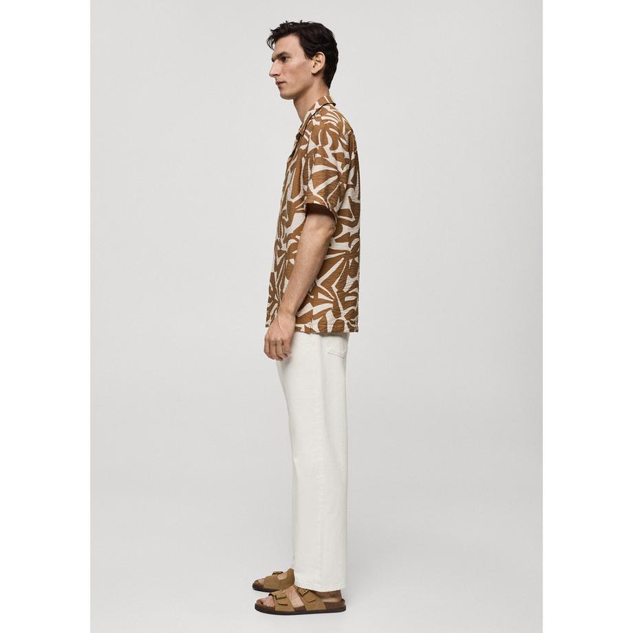 Mango Man Regular Fit Kurzarmhemd  