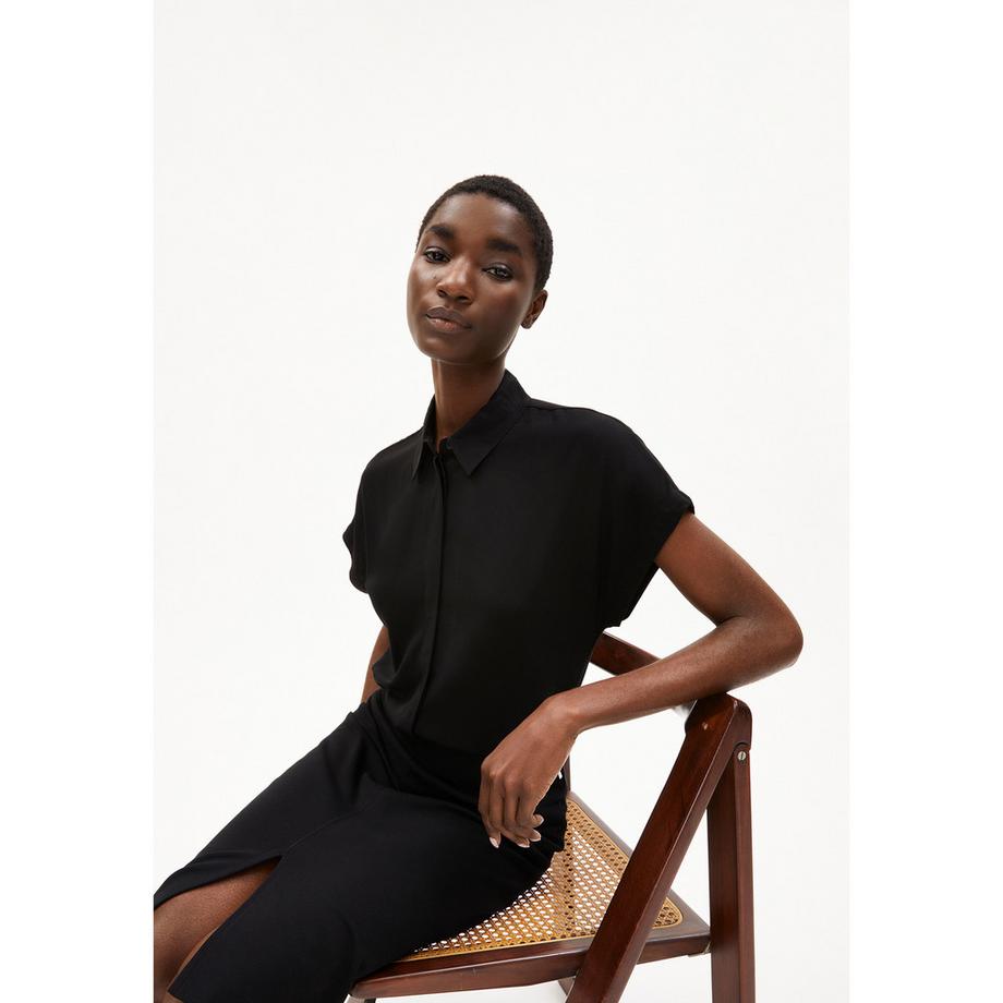ARMEDANGELS Kurzarm Bluse  