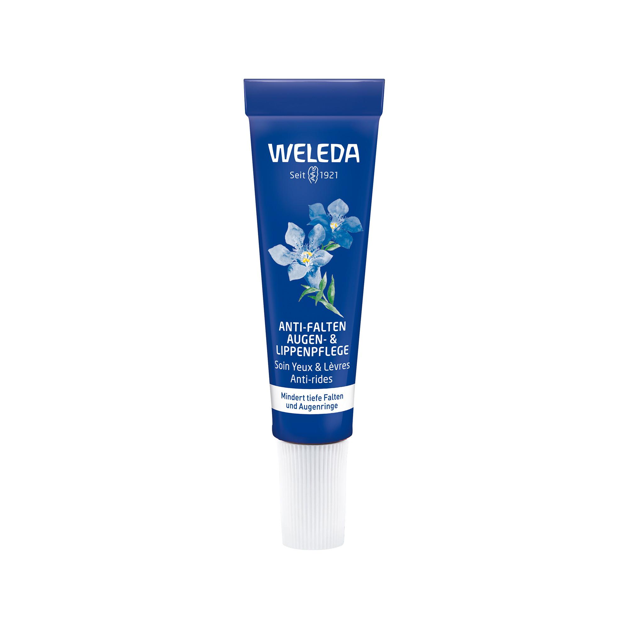 WELEDA  Anti-Falten Augen- und Lippenpflege Blauer Enzian & Edelweiss 