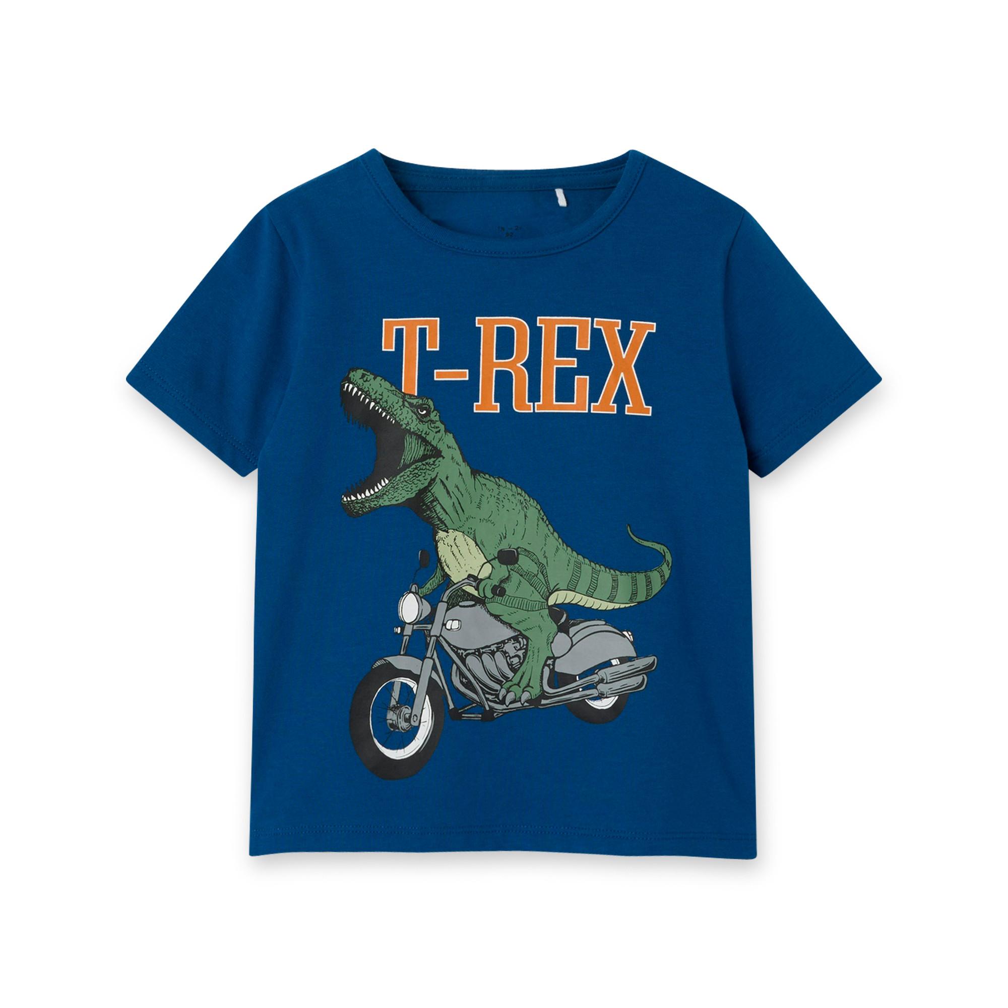 Image of T-shirt Unisex Blau 104