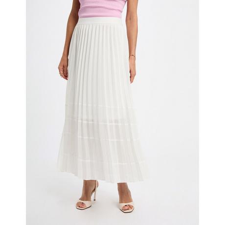 MORGAN Plissierter Ausgestellter Maxirock  