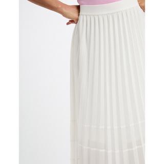 MORGAN Plissierter Ausgestellter Maxirock  