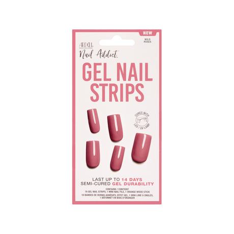 ARDELL Wild Rose Gel Nail Strips 