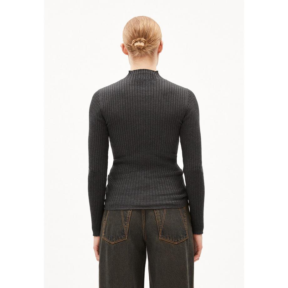 ARMEDANGELS ALAANIA Geripptes Langarm Top  