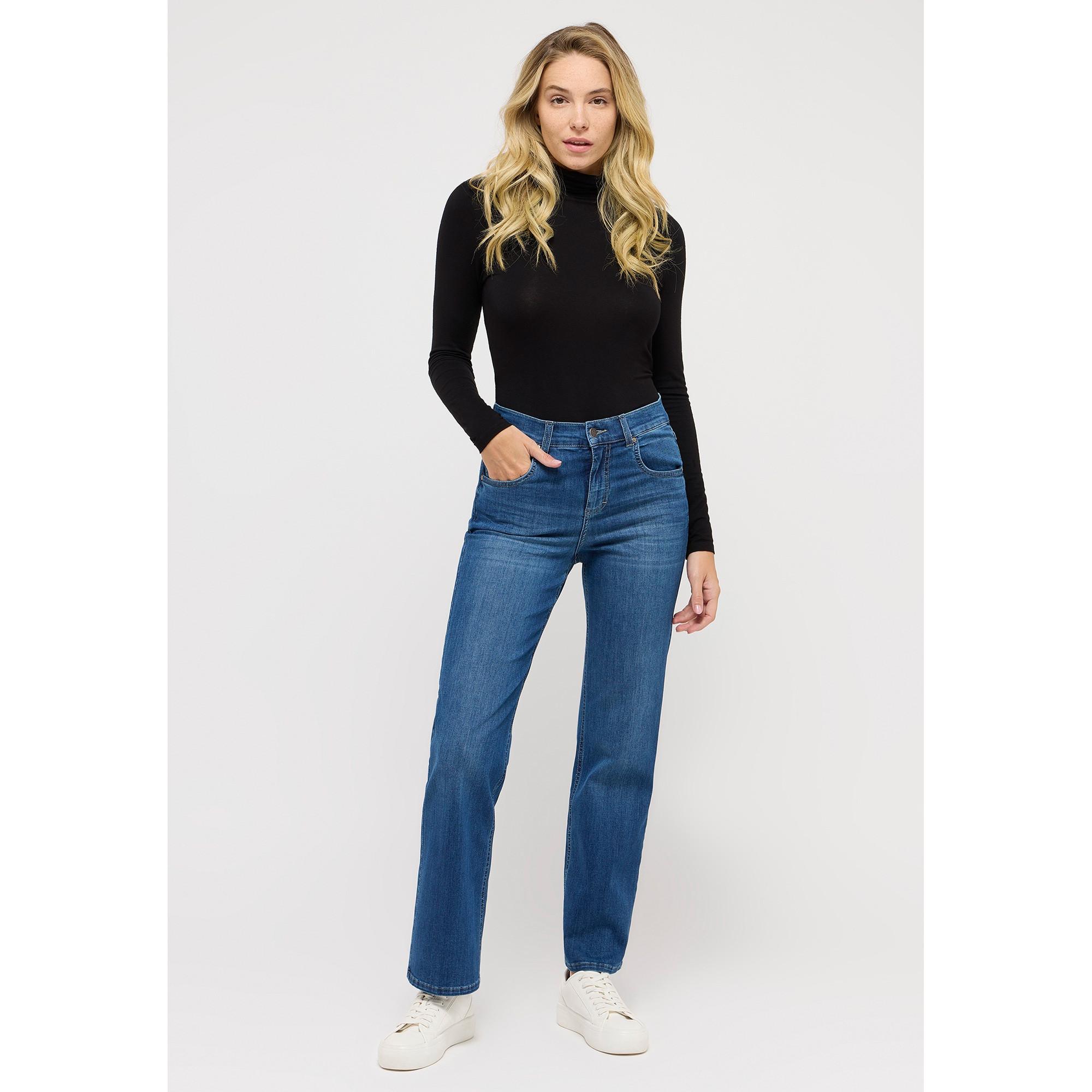 ANGELS Darleen Crop TU Slim Fit Flared Jeans  