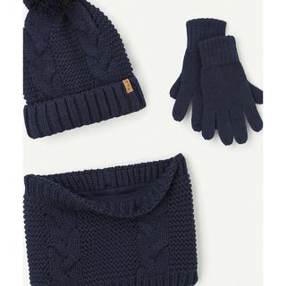 TAO KIDS  Ensemble: écharpe avec gants et bonnet 