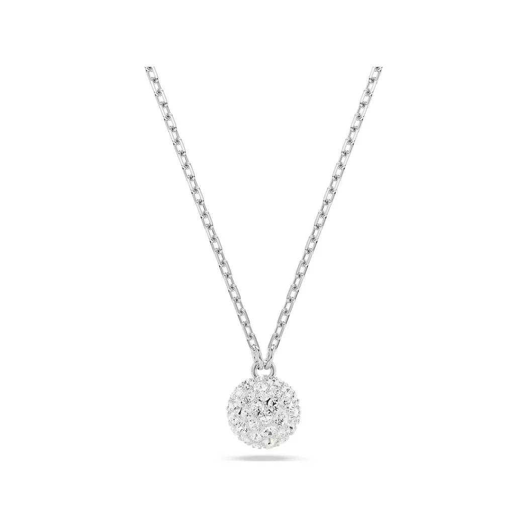 Swarovski - Halskette, Curiosa, One Size, Silberfarben
