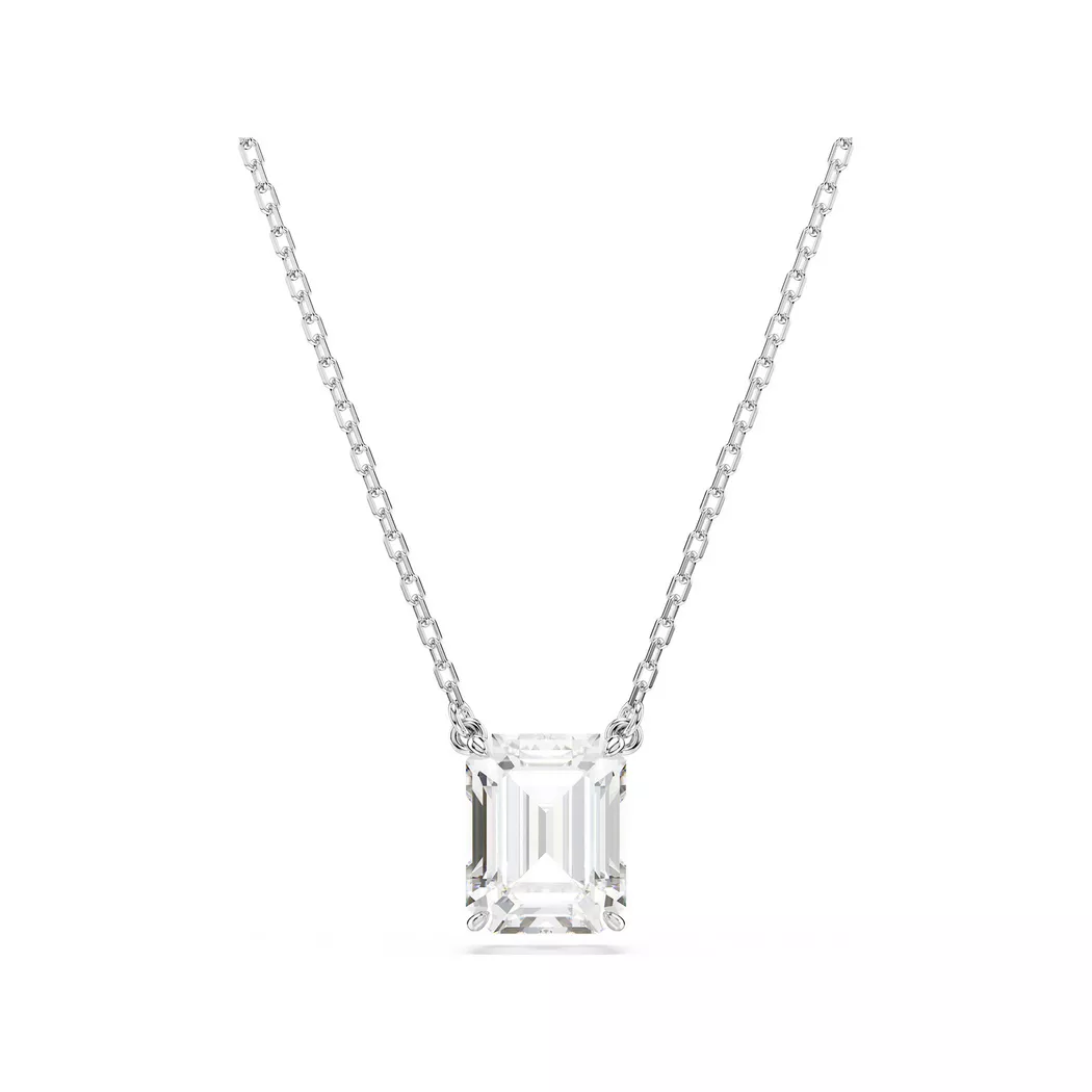 Swarovski - Halskette, Stilla, One Size, Silberfarben