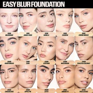 Huda Beauty  Easy Blur Natural Airbrush Foundation -  für eine Filter-Finish Base 