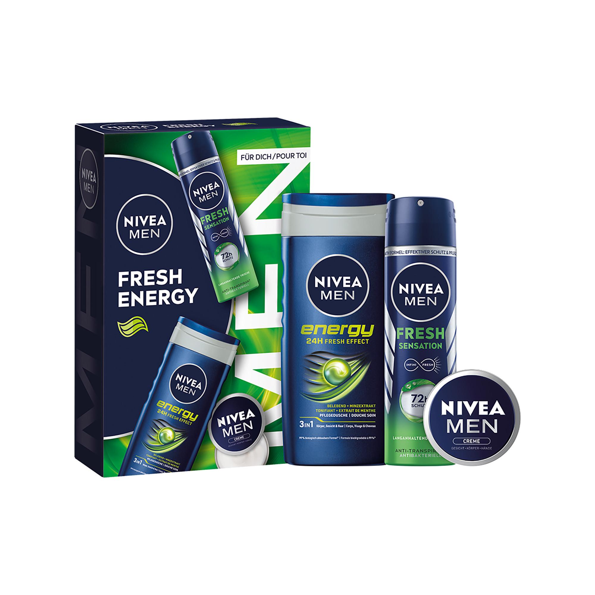 NIVEA  MEN Geschenkset Fresh Energy 