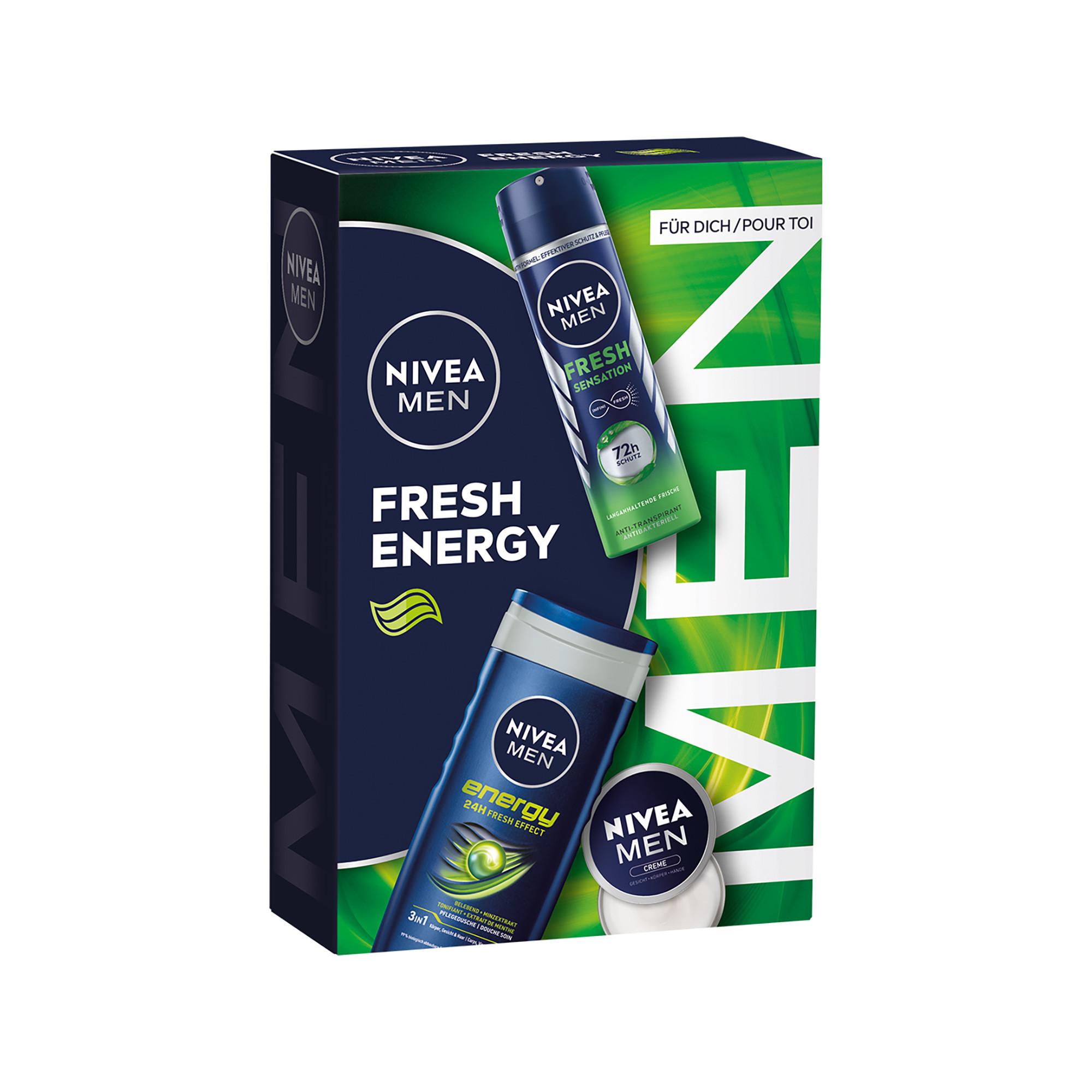 NIVEA  MEN Geschenkset Fresh Energy 