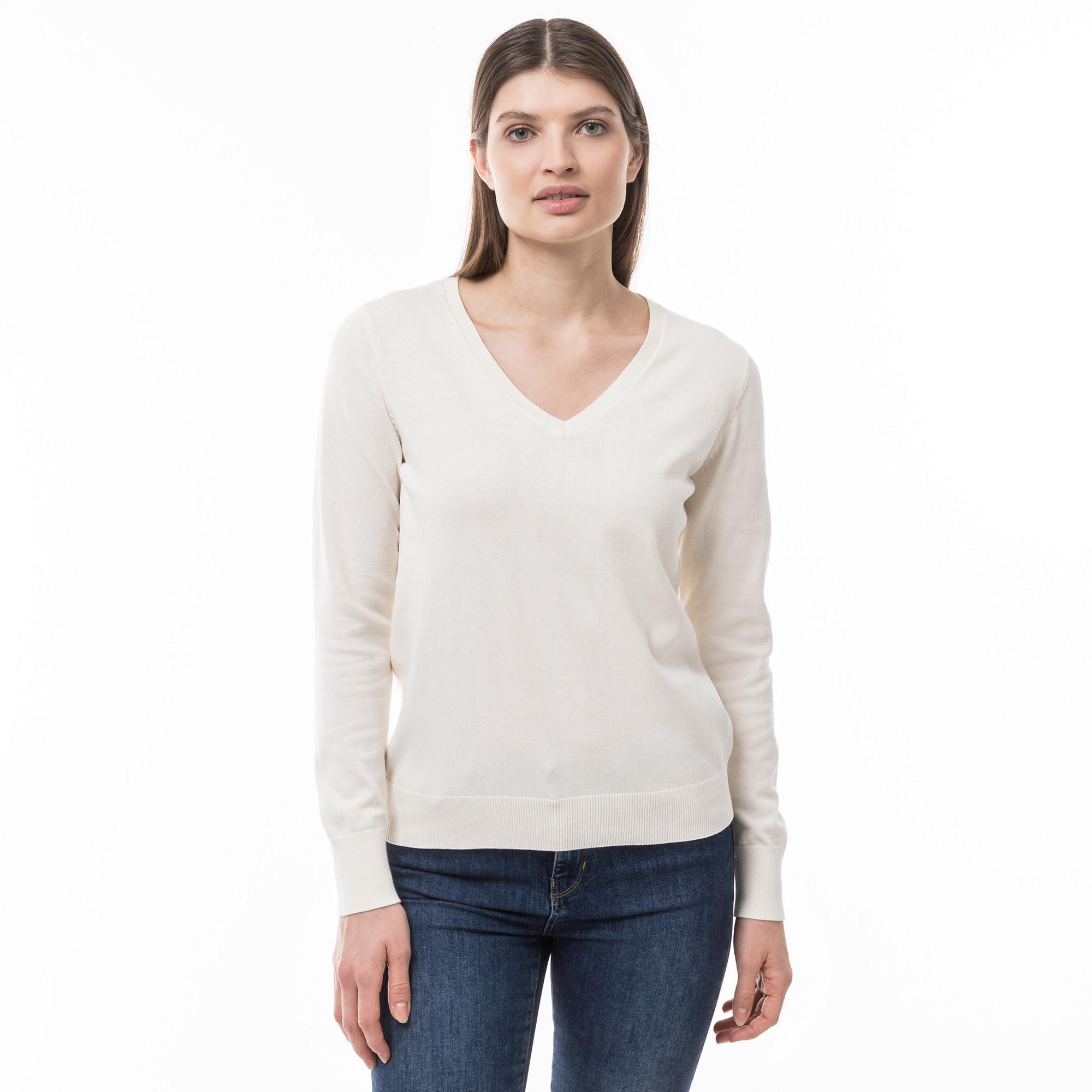 Manor Woman E01 Maglione, scollo a V 