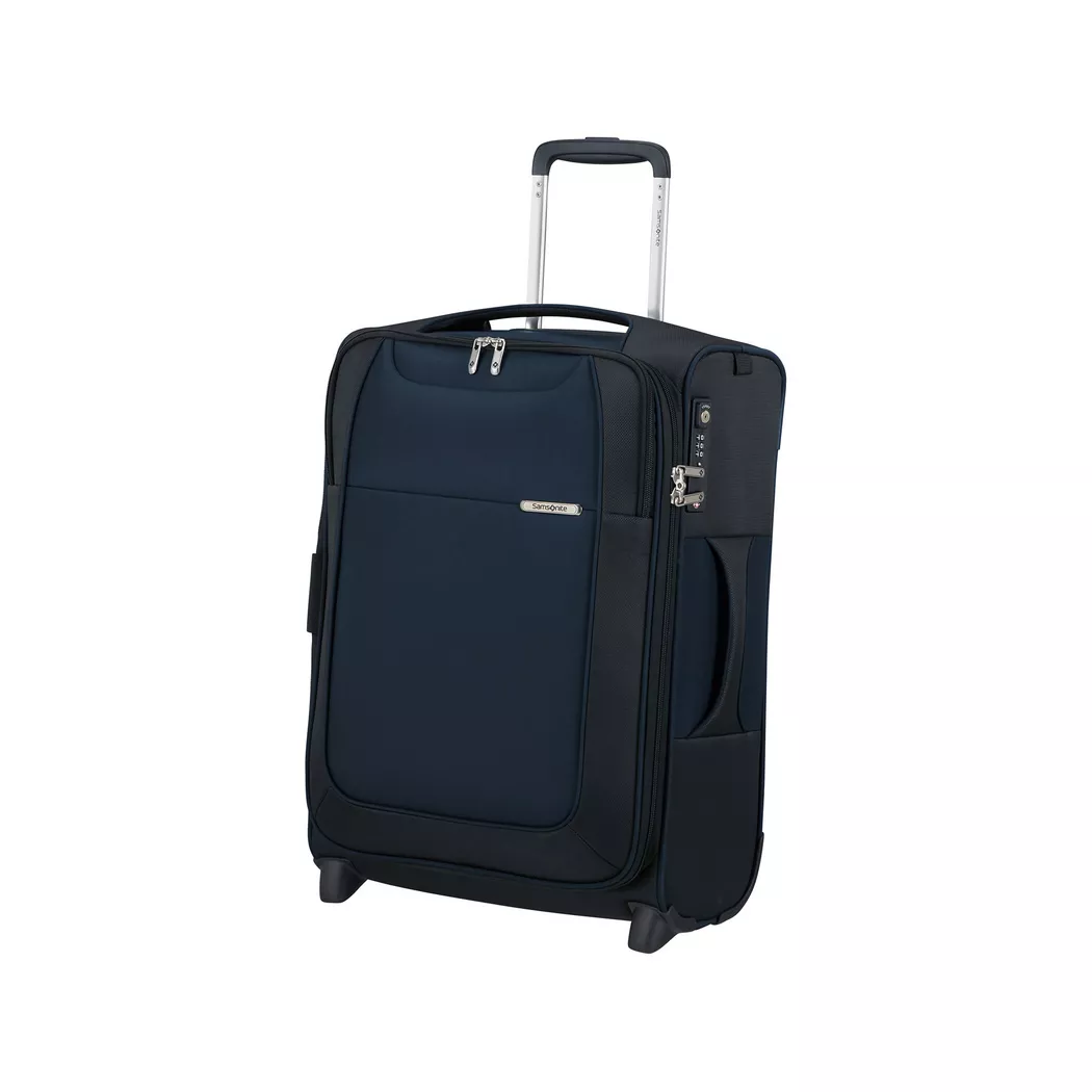 Samsonite Upright Softside Suitcase Midnight Blue 55 cm