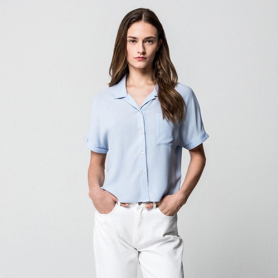 Manor Woman Kurzarm Bluse  