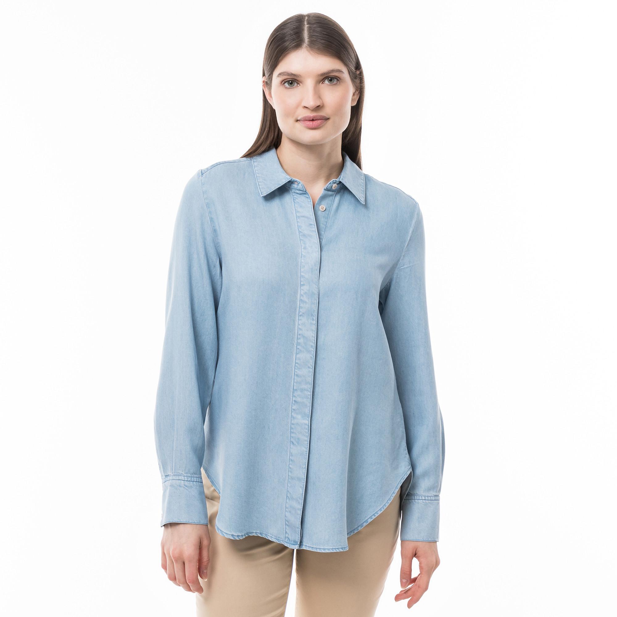 Manor Woman lyocell Bluse, langarm 