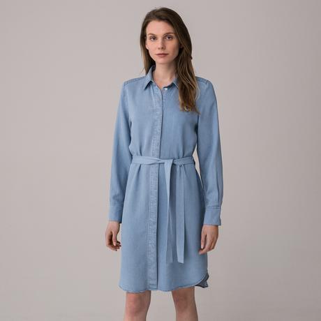 Manor Woman lyocell Blusenkleid, langarm 