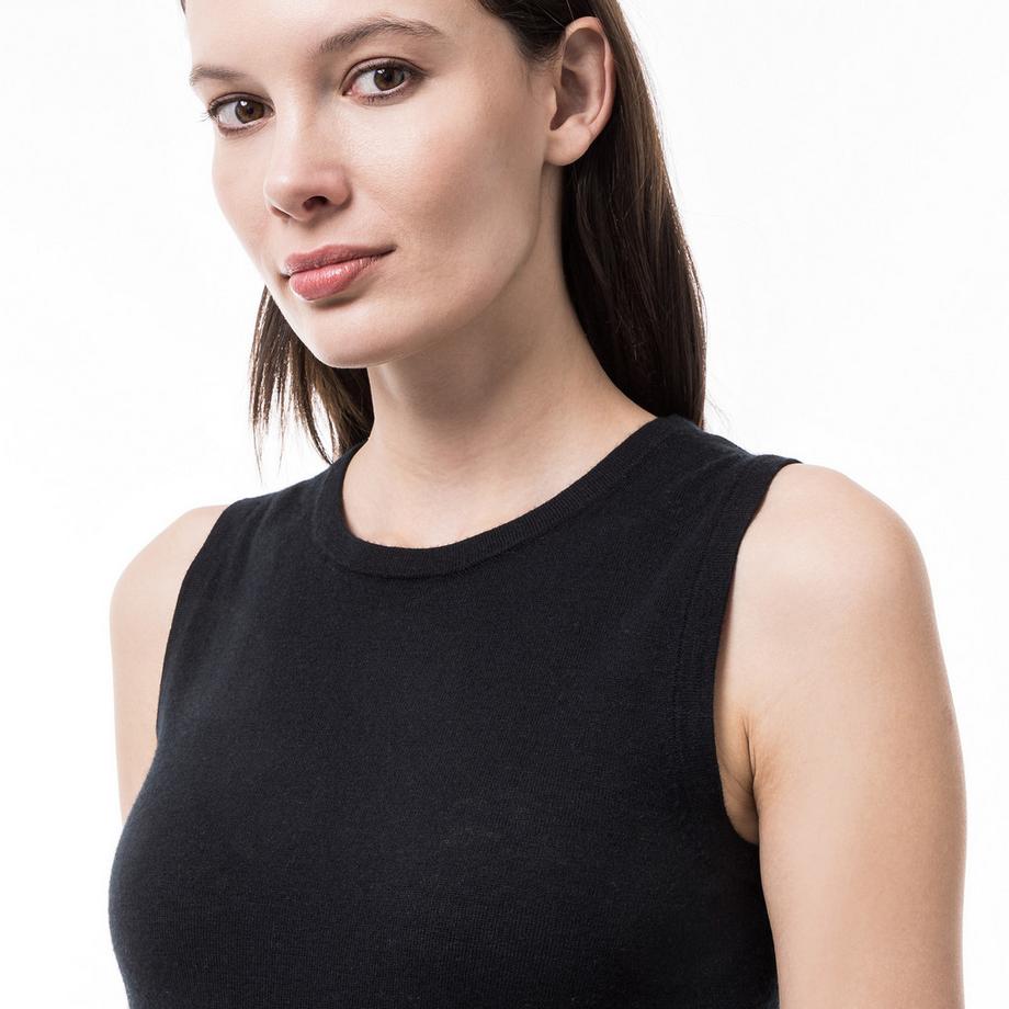 Manor Woman Cashmere Seta Gilet  