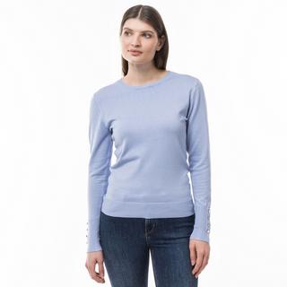 Manor Woman viscose nylon Pullover, Rundhals 