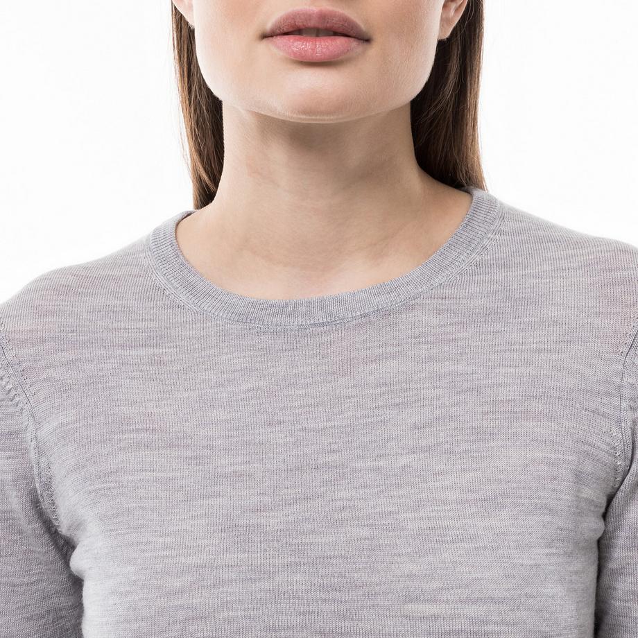 Manor Woman Merino Rundhals Pullover  