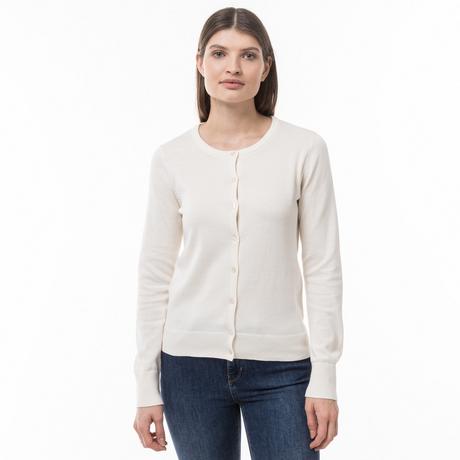 Manor Woman E03 Cardigan, modern fit, maniche lunghe 