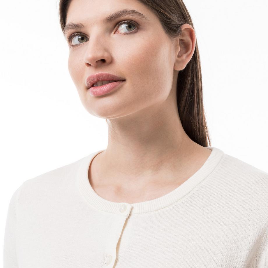 Manor Woman Cardigan Maglia Fine Maniche Lunghe  