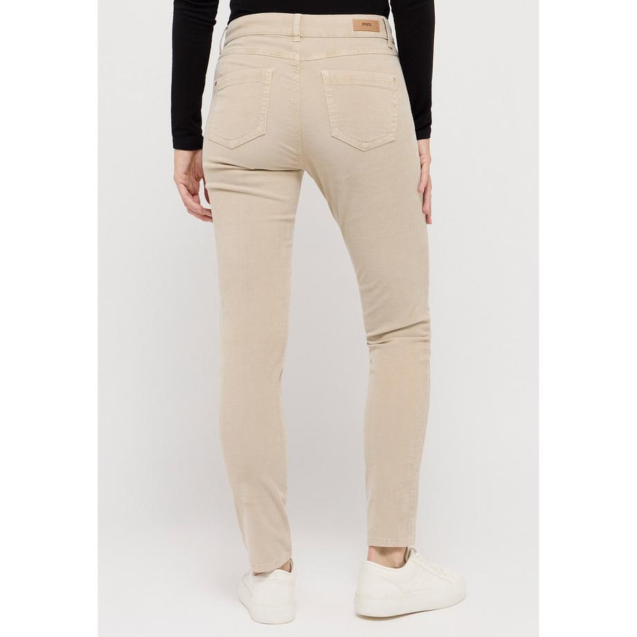 ANGELS Ornella Fringe Plate Pantaloni in Velluto a Coste Slim Fit  