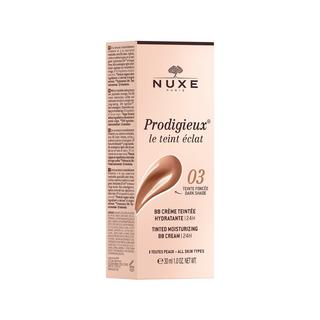 NUXE Prodigieux® Le Teint Éclat strahlender Teint Getönte, feuchtigkeitsspendende BB-Creme | 24H BB-Creme 