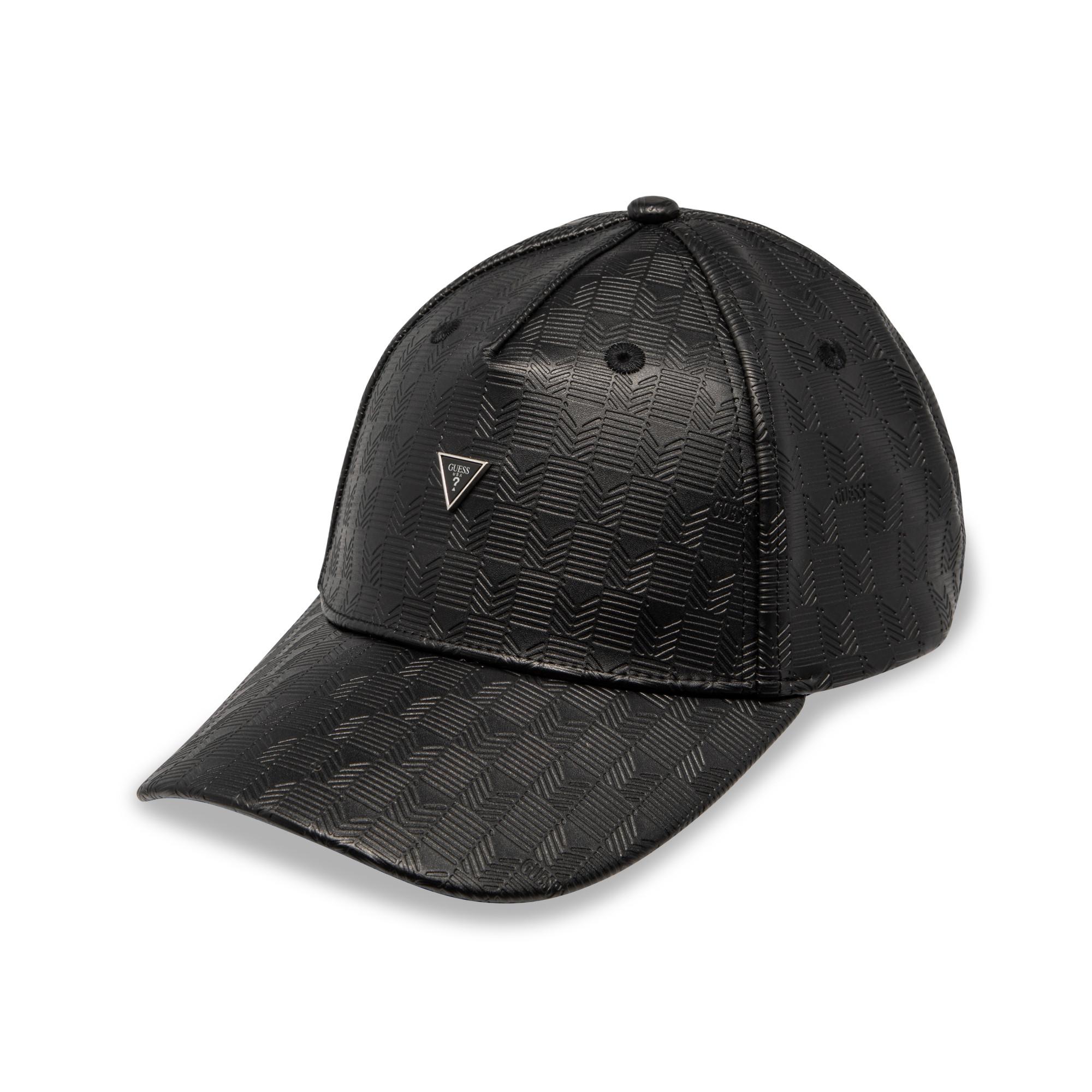 GUESS LONDON - G WAVE DEBOSSED HATS Baseball Cap 