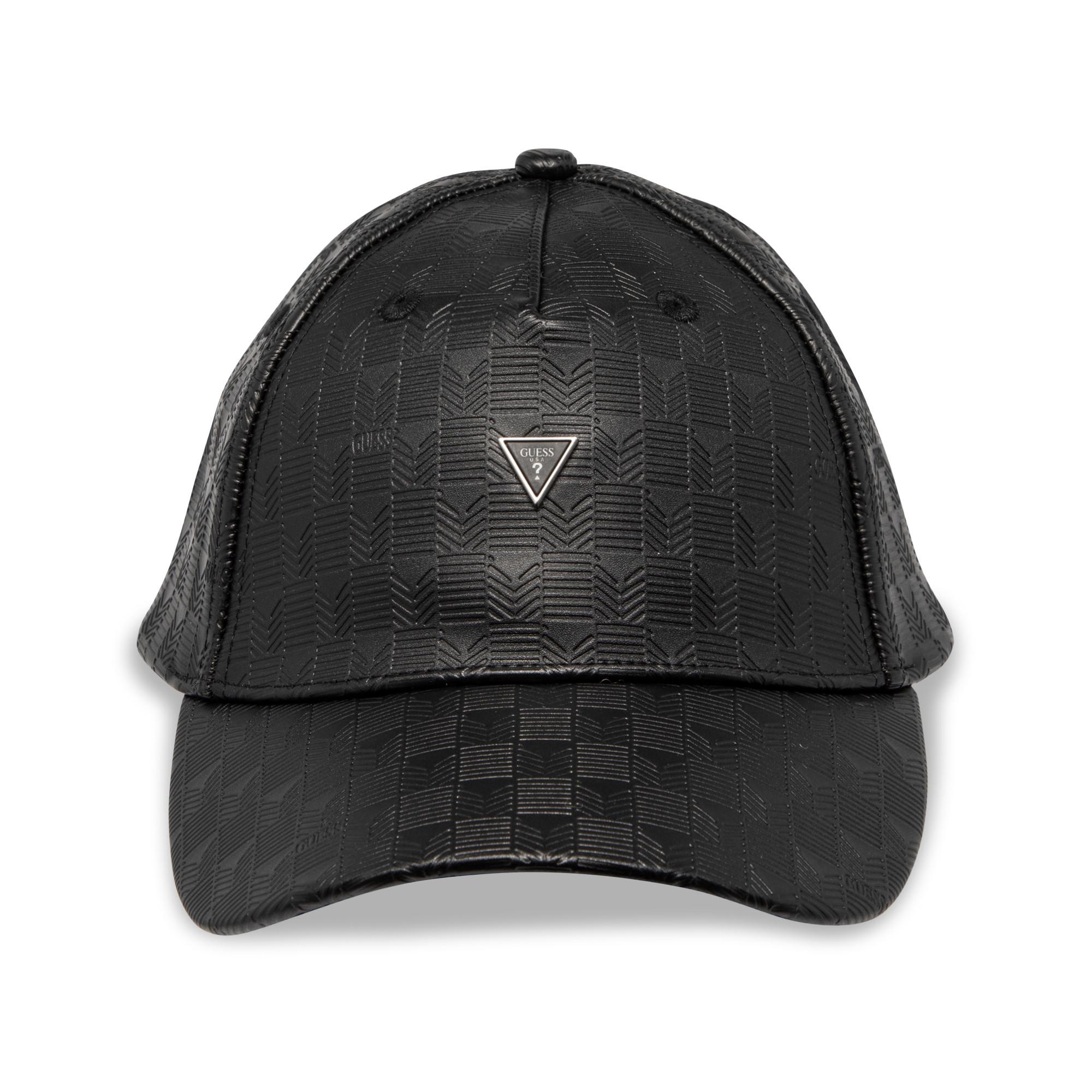 GUESS LONDON - G WAVE DEBOSSED HATS Baseball Cap 