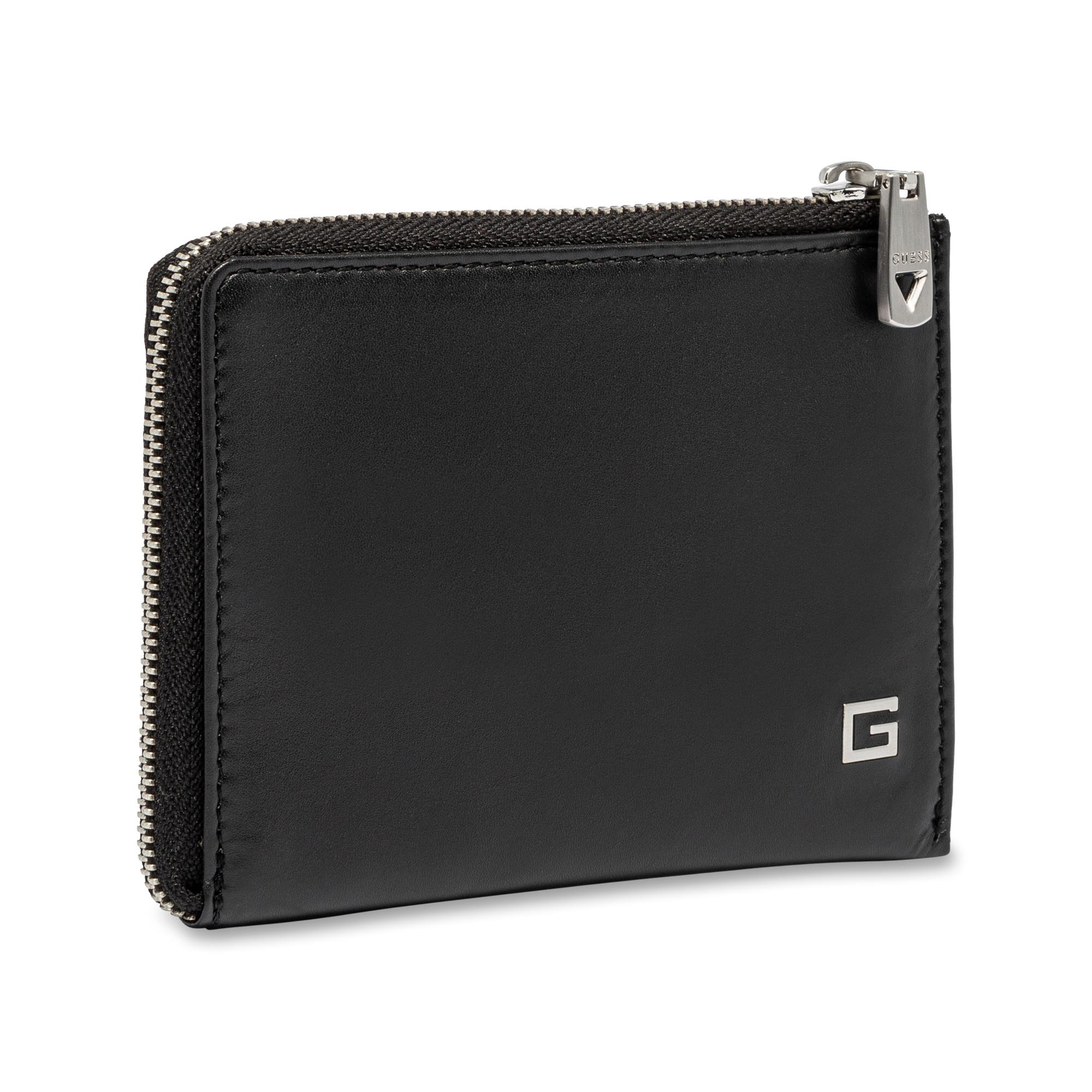 GUESS MADRID - Zipper Card Holder 12,5x9,5x1,5 cm Portemonnaie 