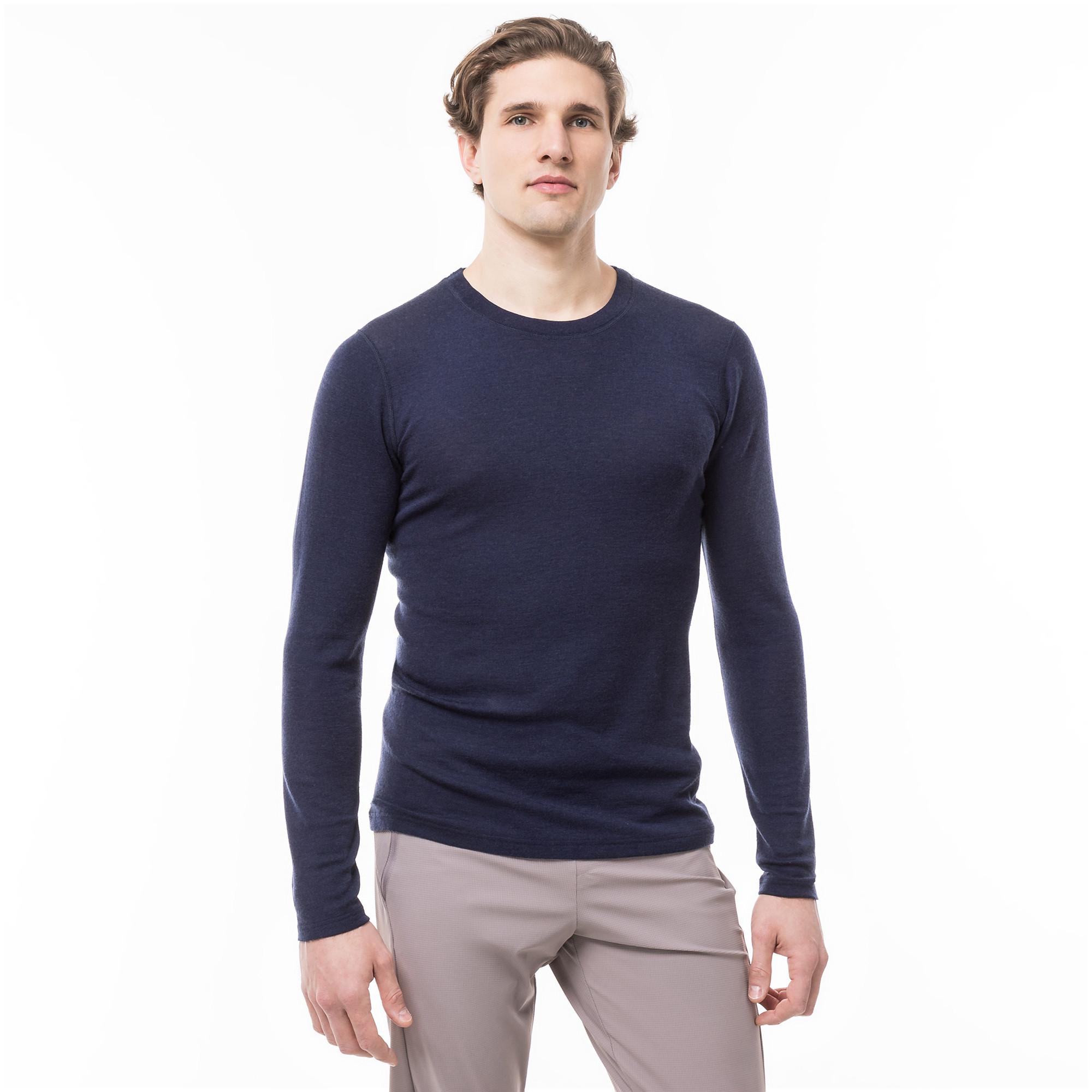 Manor Sport Merino Longsleeve Man Maglia termica, maniche lunghe 