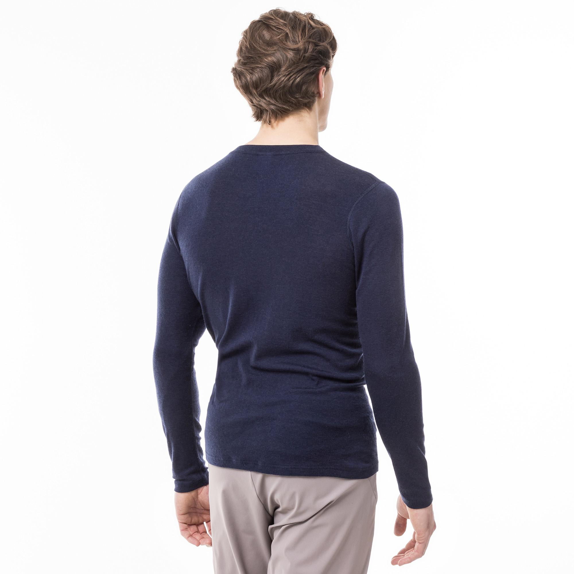 Manor Sport Merino Longsleeve Man Thermoshirt, langarm 